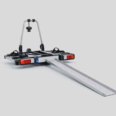 Fietsendrager met oprijgoot