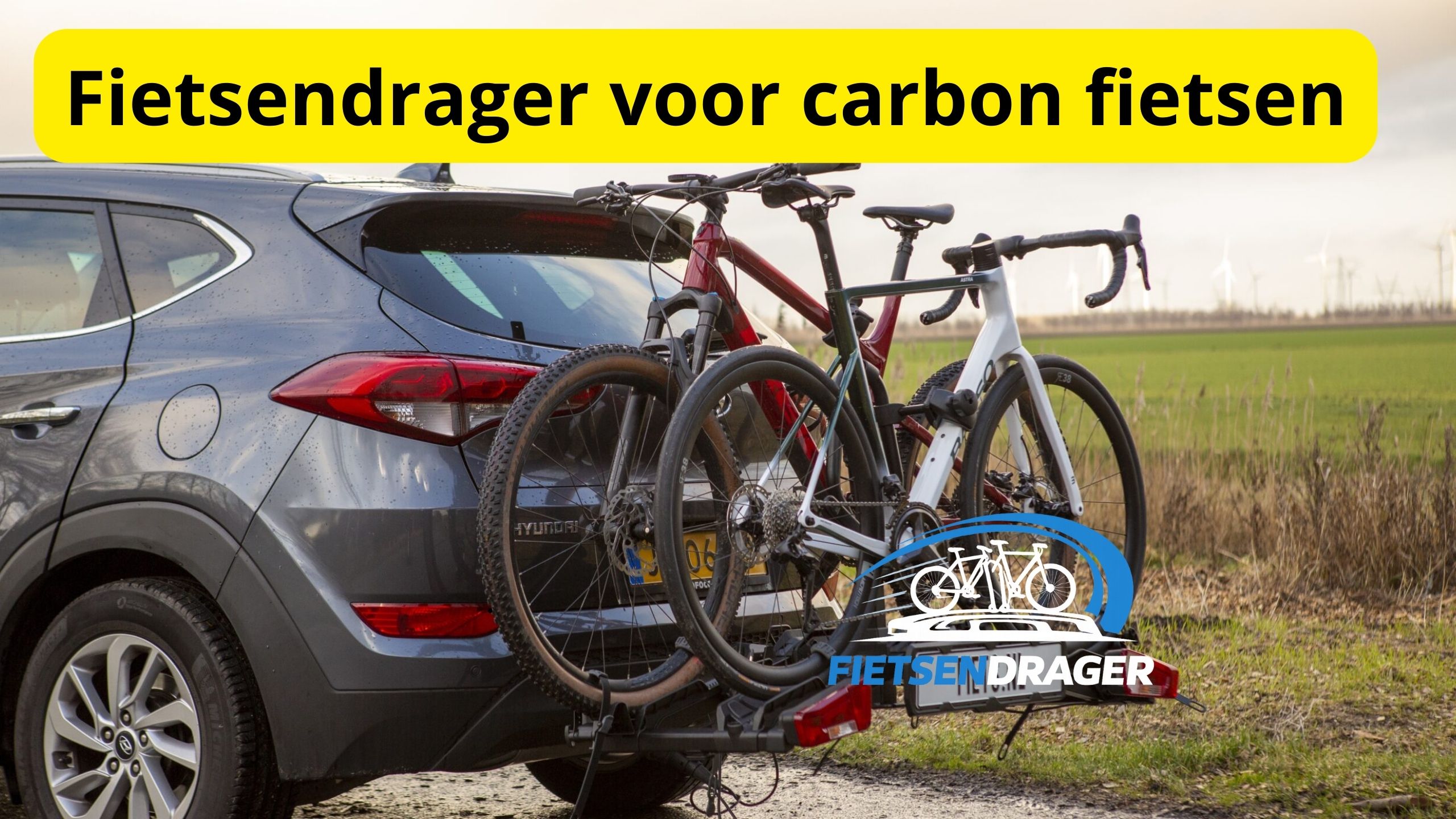 Fietsendrager voor carbon fietsen